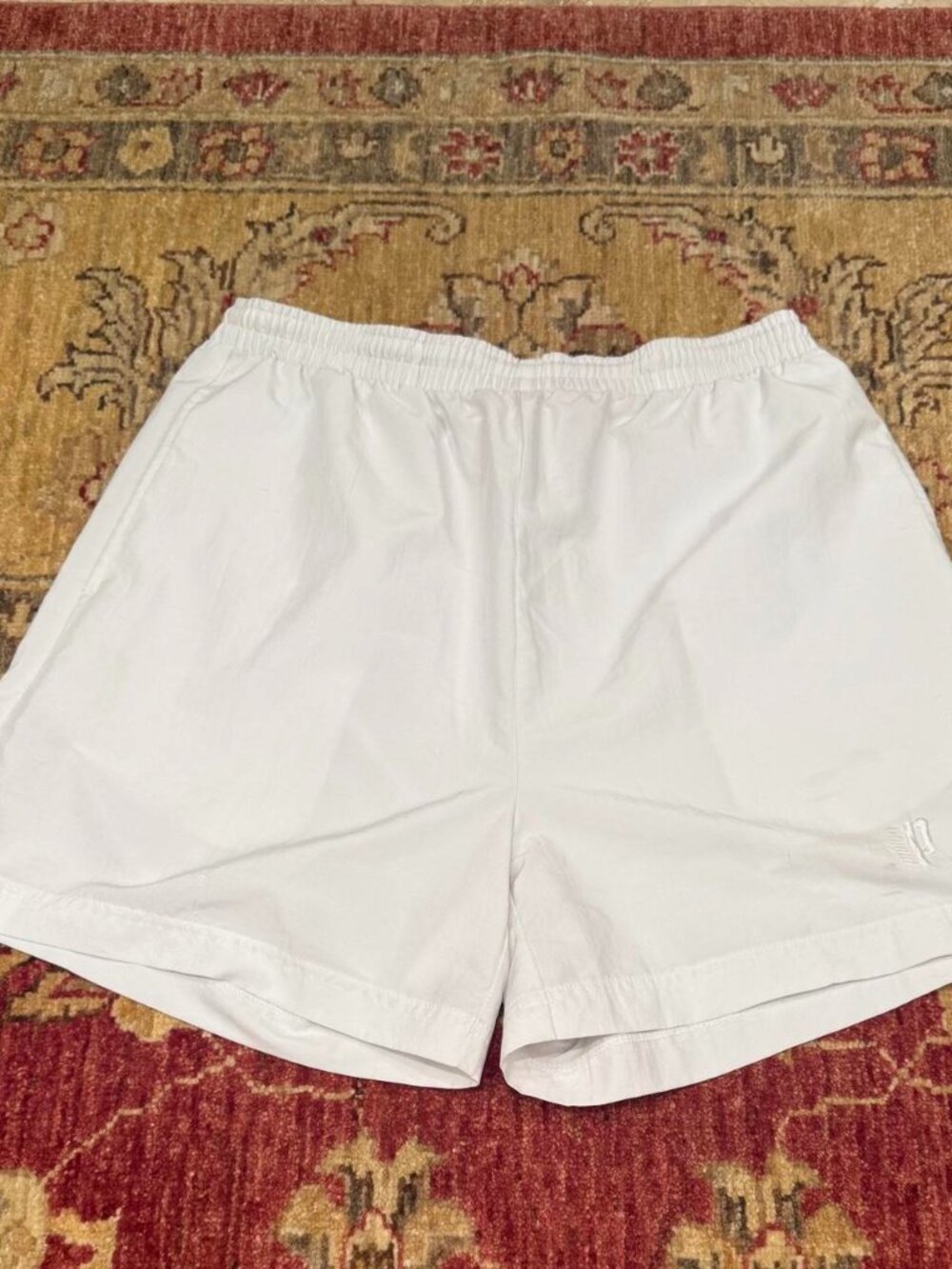 Vintage White Sport Shorts